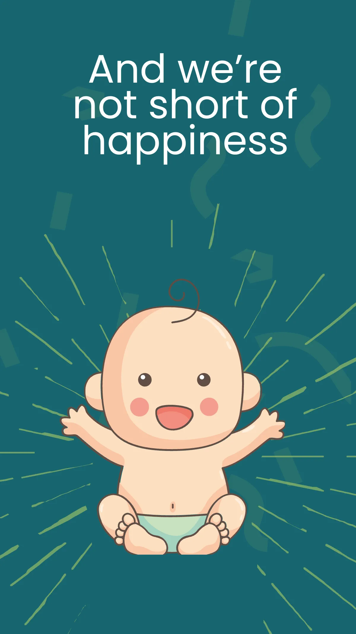 Free Baby Boy Announcement Instagram Story Template to Edit Online