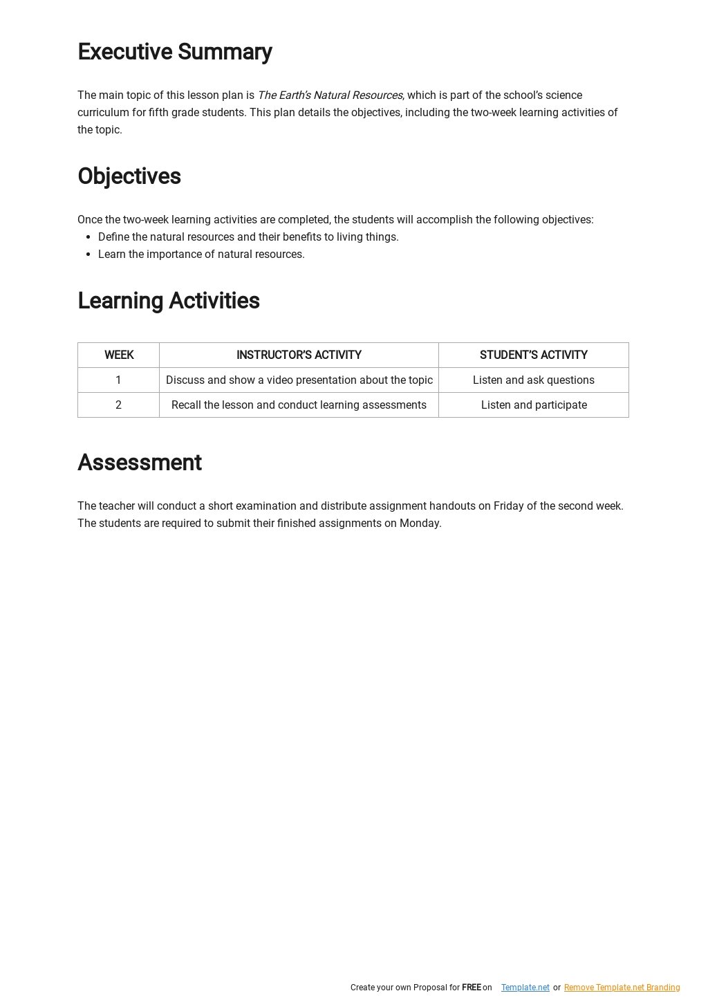 Sample Curriculum Lesson Plan Template 1.jpe