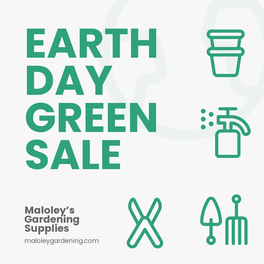 Free Earth Day Sale Instagram Post Template