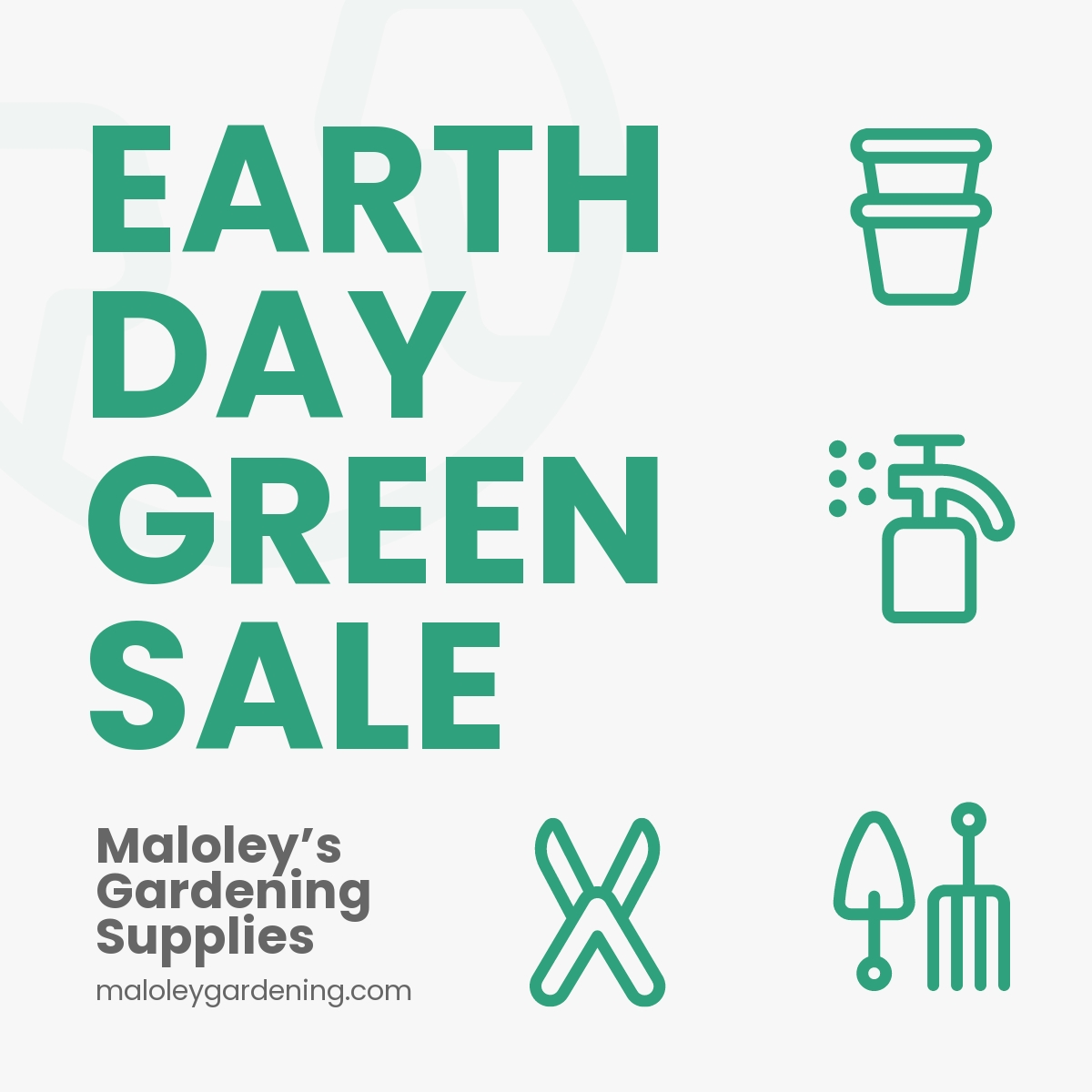 Earth Day Sale Templates Design, Free, Download