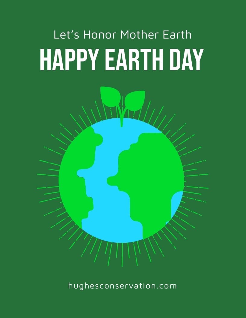 Happy Earth Day Flyer Template in Word, Google Docs, PSD, Apple Pages, Publisher