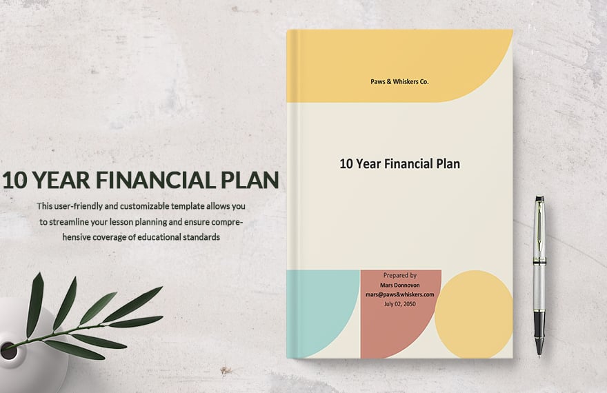 10 Year Financial Plan Template