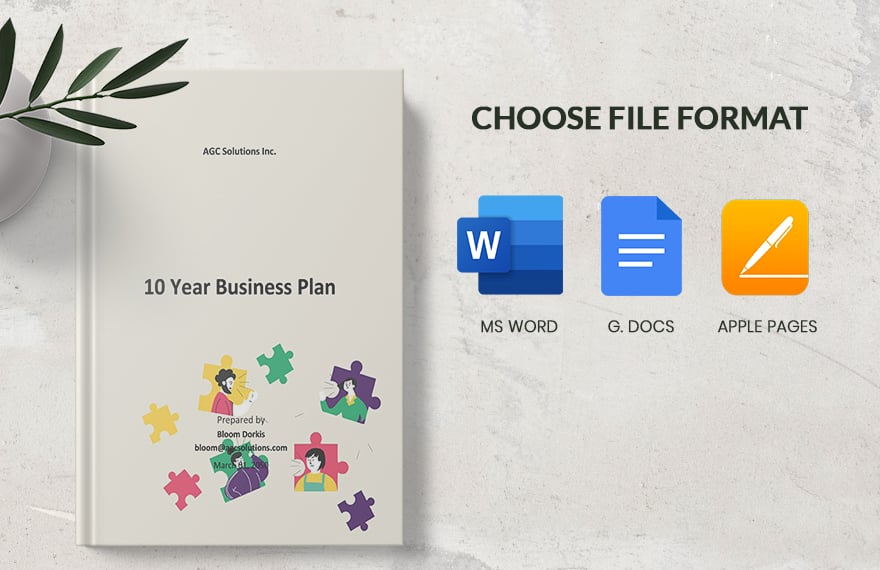10 Year Business Plan Template