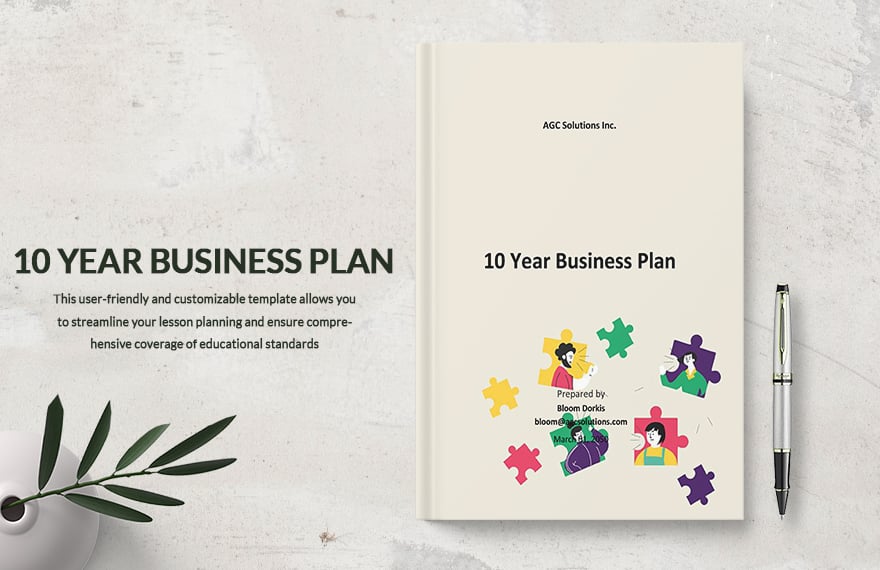 10 Year Business Plan Template