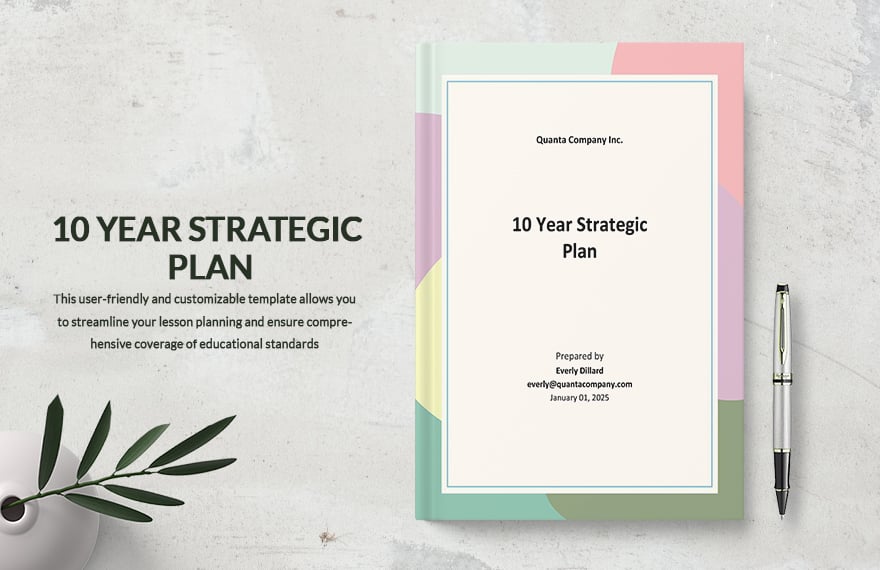 10 Year Strategic Plan Template