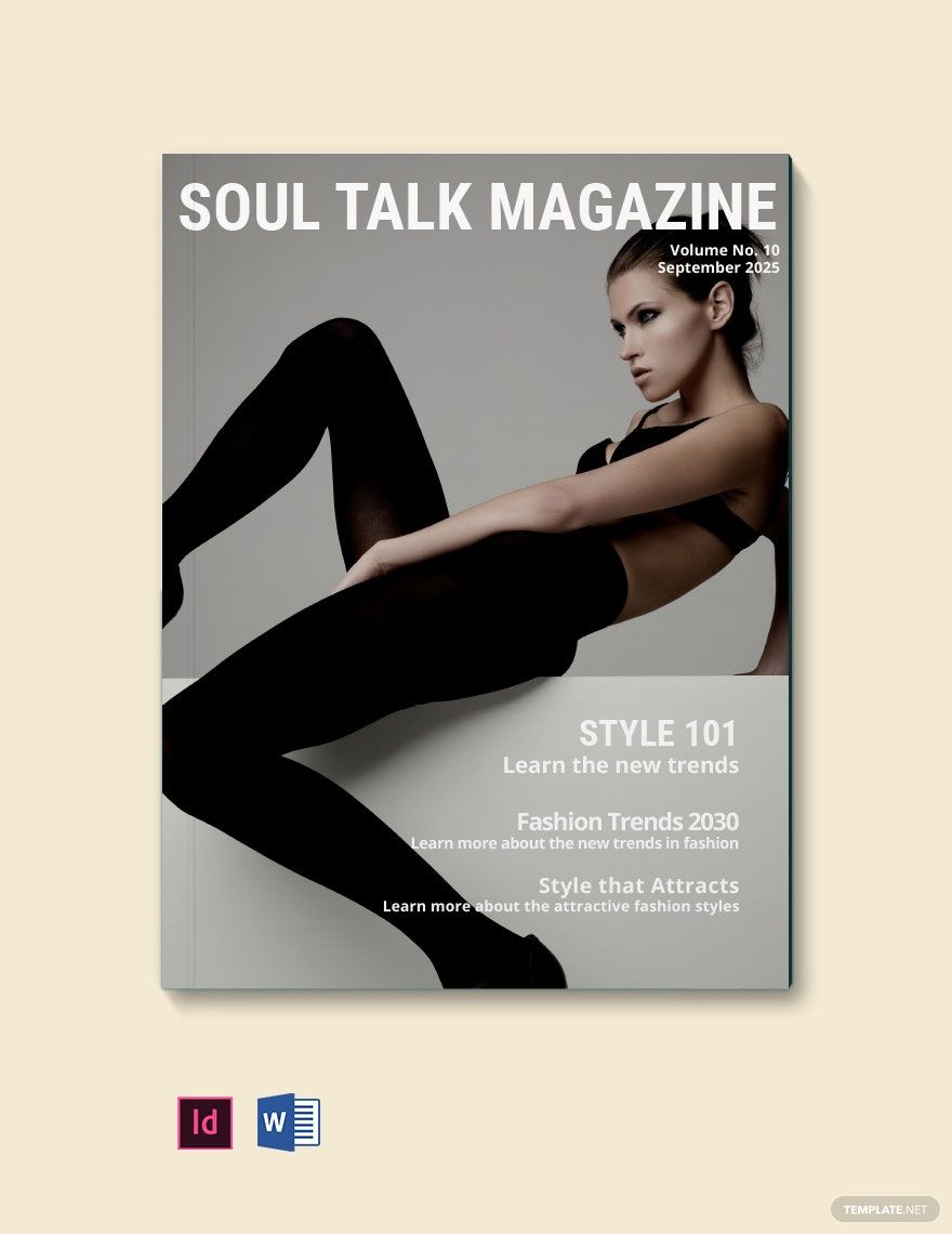 Style Magazine Template in InDesign, Word - Download | Template.net