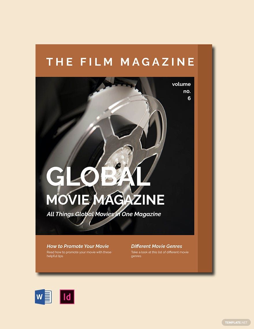 Global Movie Magazine Template