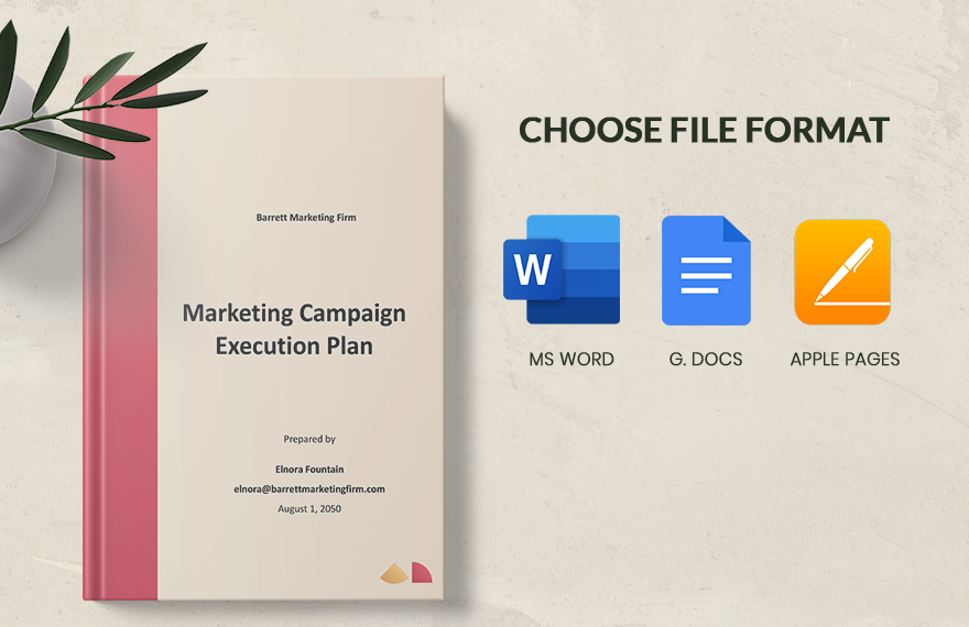 Marketing Campaign Execution Plan Template