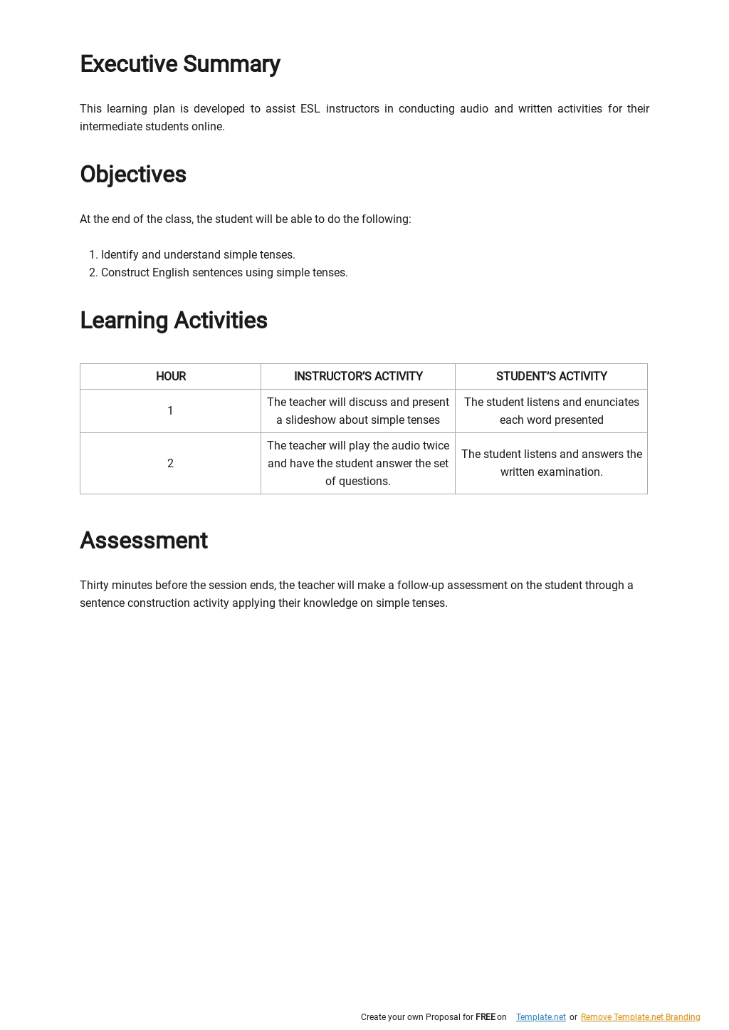 Simple Learning Plan Template 1.jpe