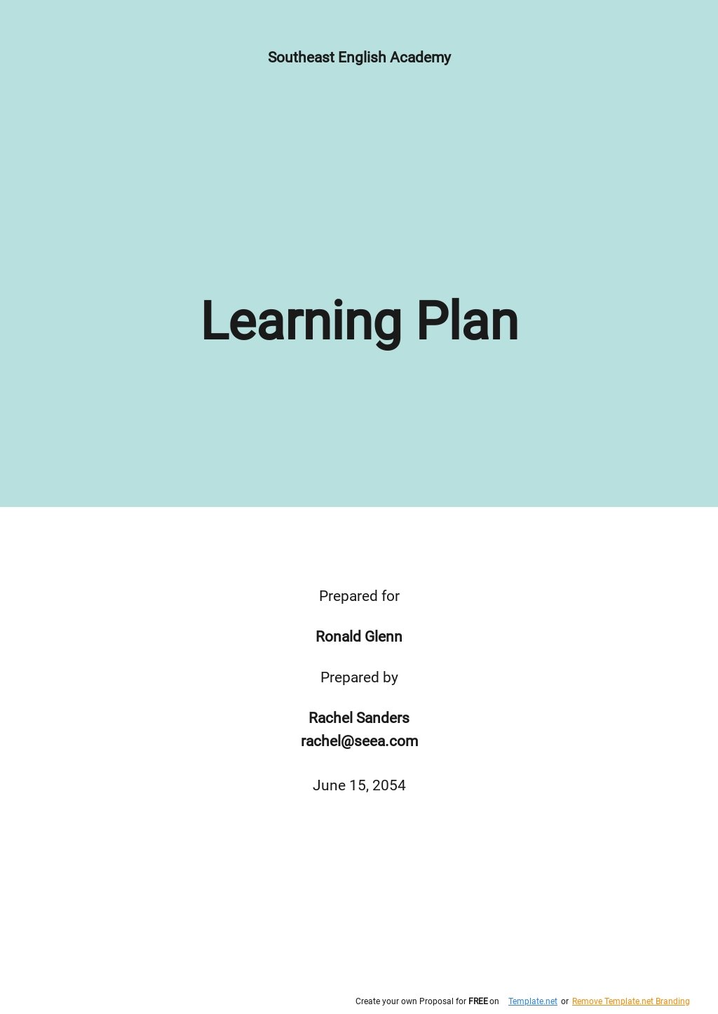 Simple Learning Plan Template.jpe