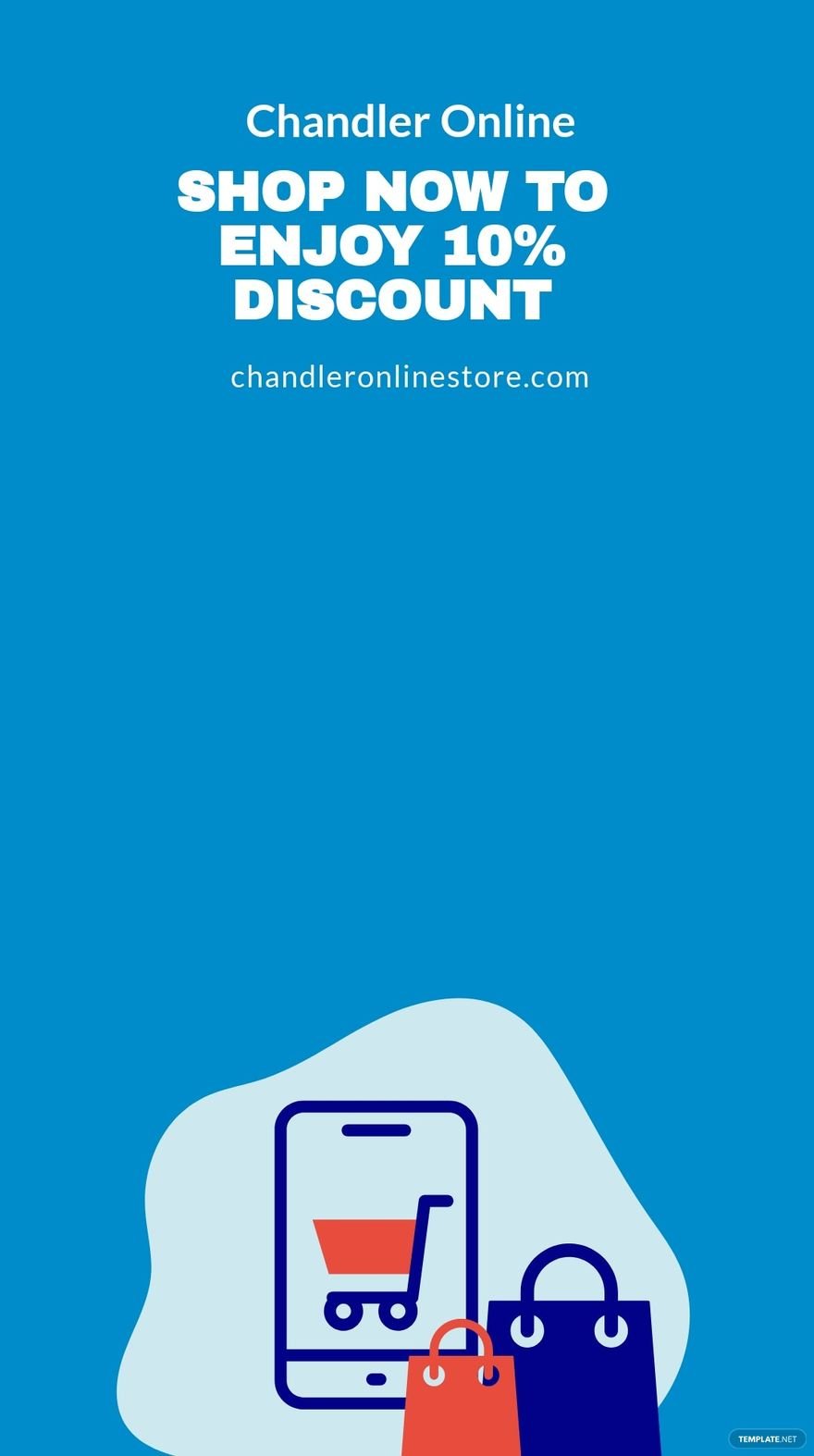 Online Store Discount Snapchat Geofilter Template