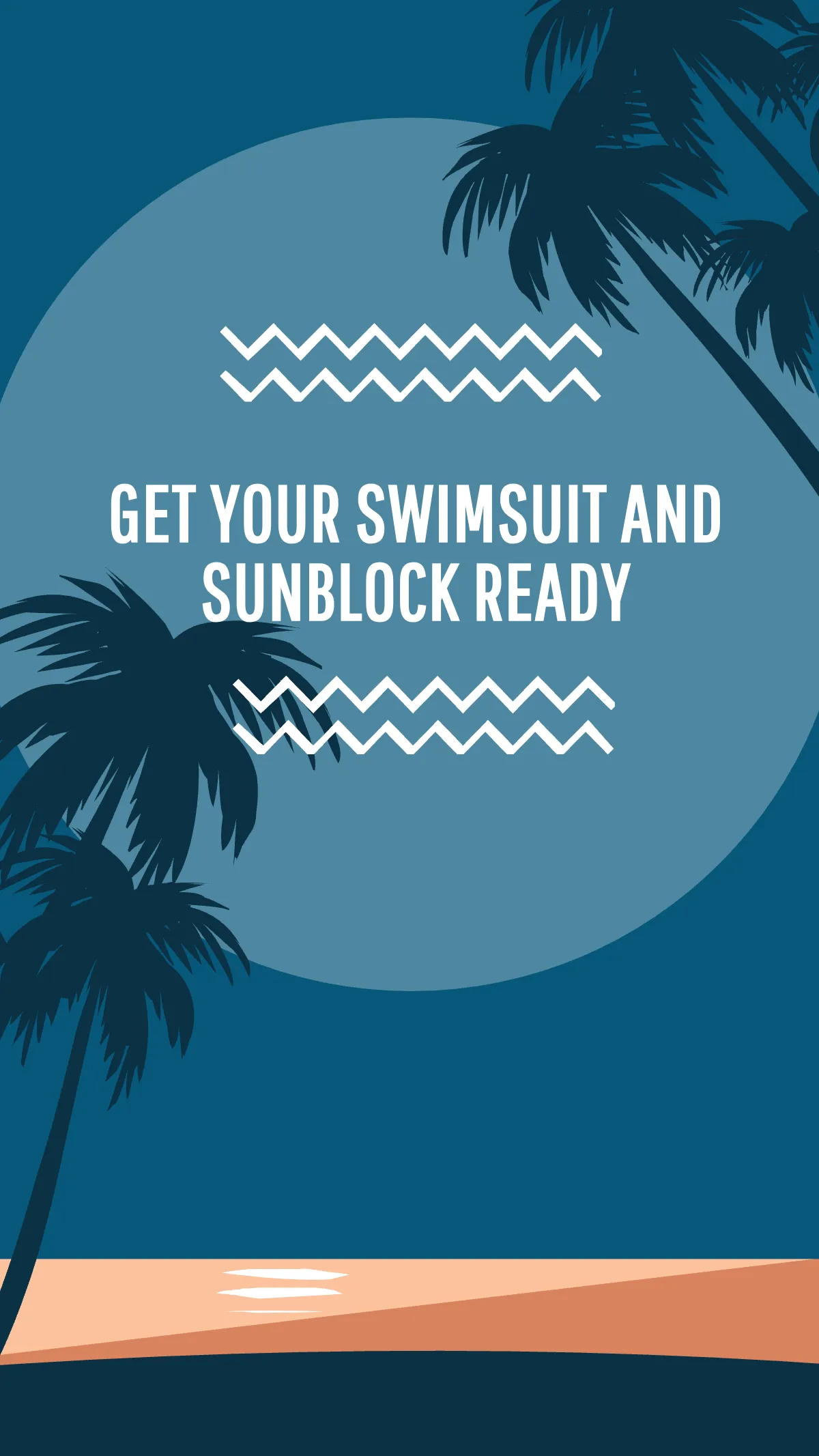 Free Beach Party Advertisement Instagram Story Template to Edit Online