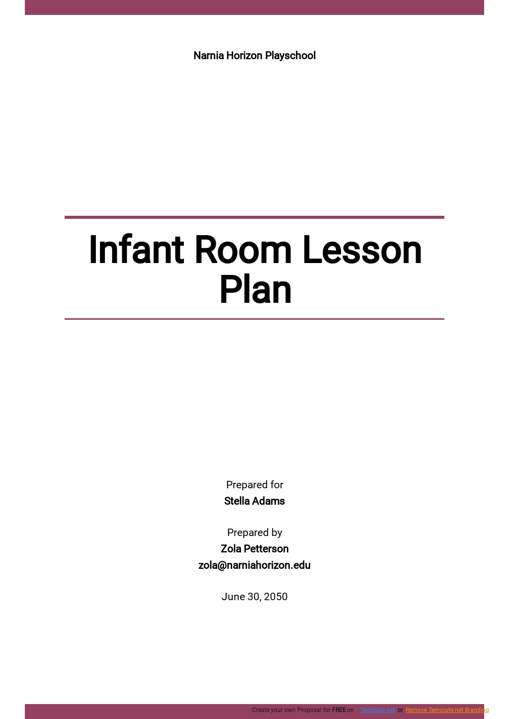 Infant Room Lesson Plan Template.jpe