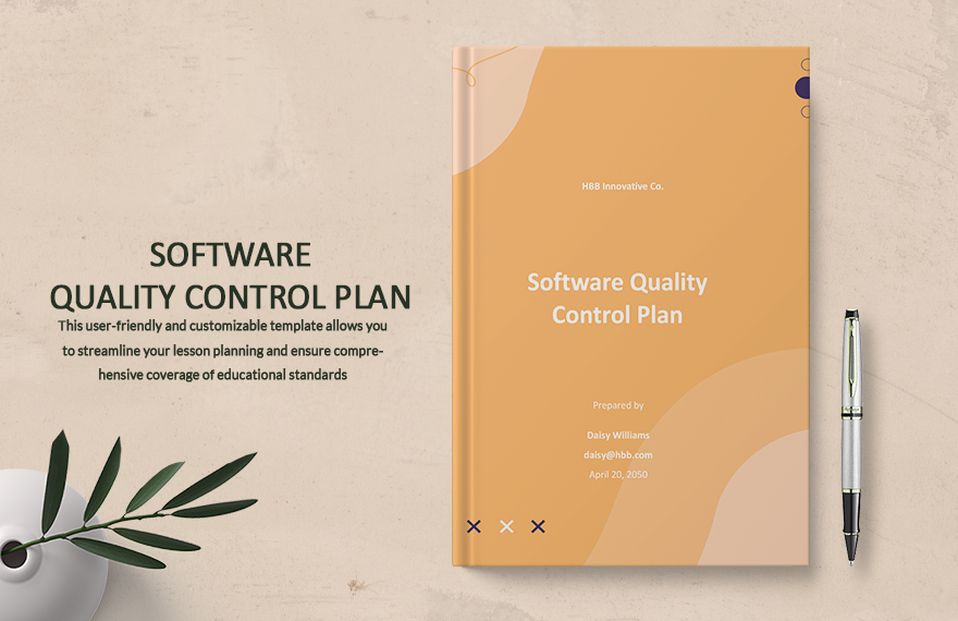 Software Quality Control Plan Template