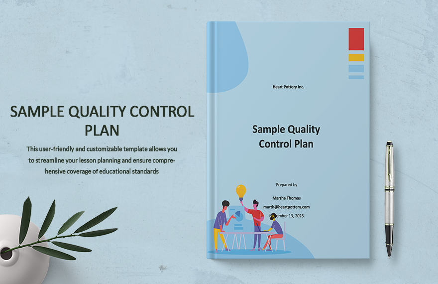 Sample Quality Control Plan Template
