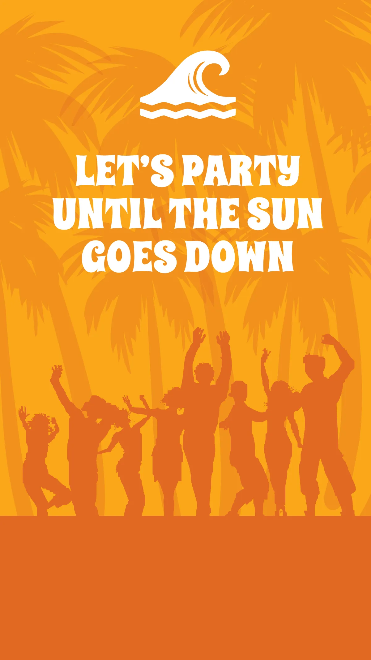 Free Hawaii Beach Party Instagram Story Template to Edit Online