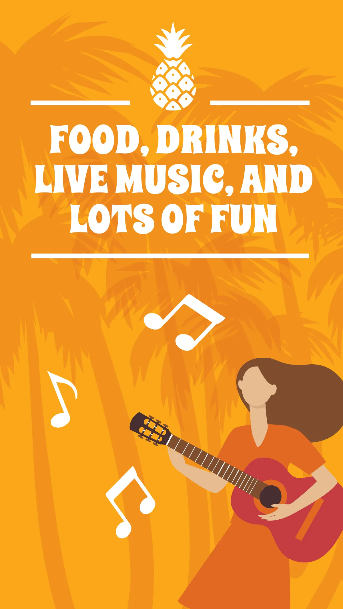 Free Hawaii Beach Party Instagram Story Template to Edit Online