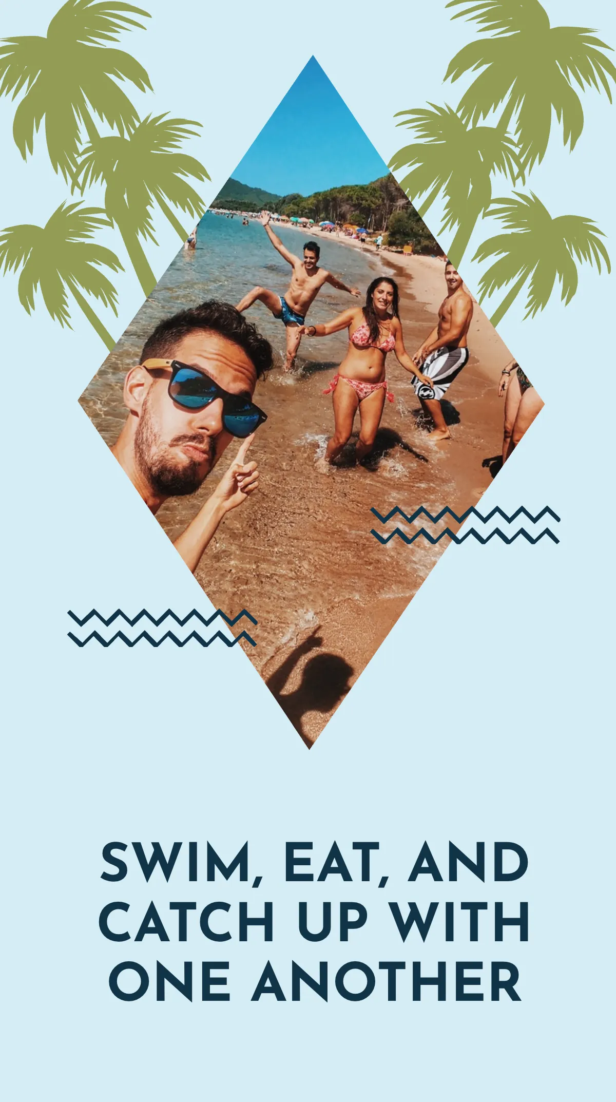 Free Family Beach Party Instagram Story Template to Edit Online