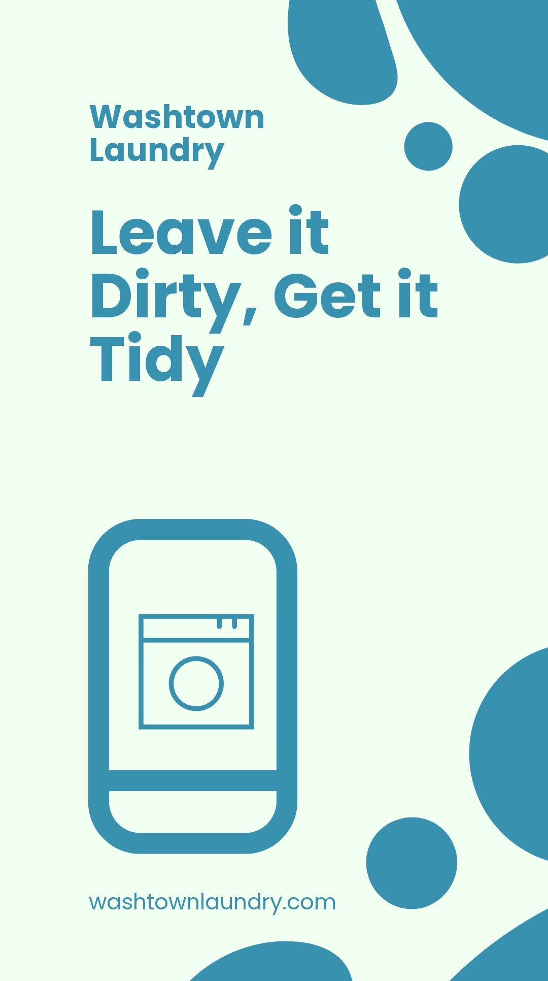 Online Laundry Store Instagram Story Template