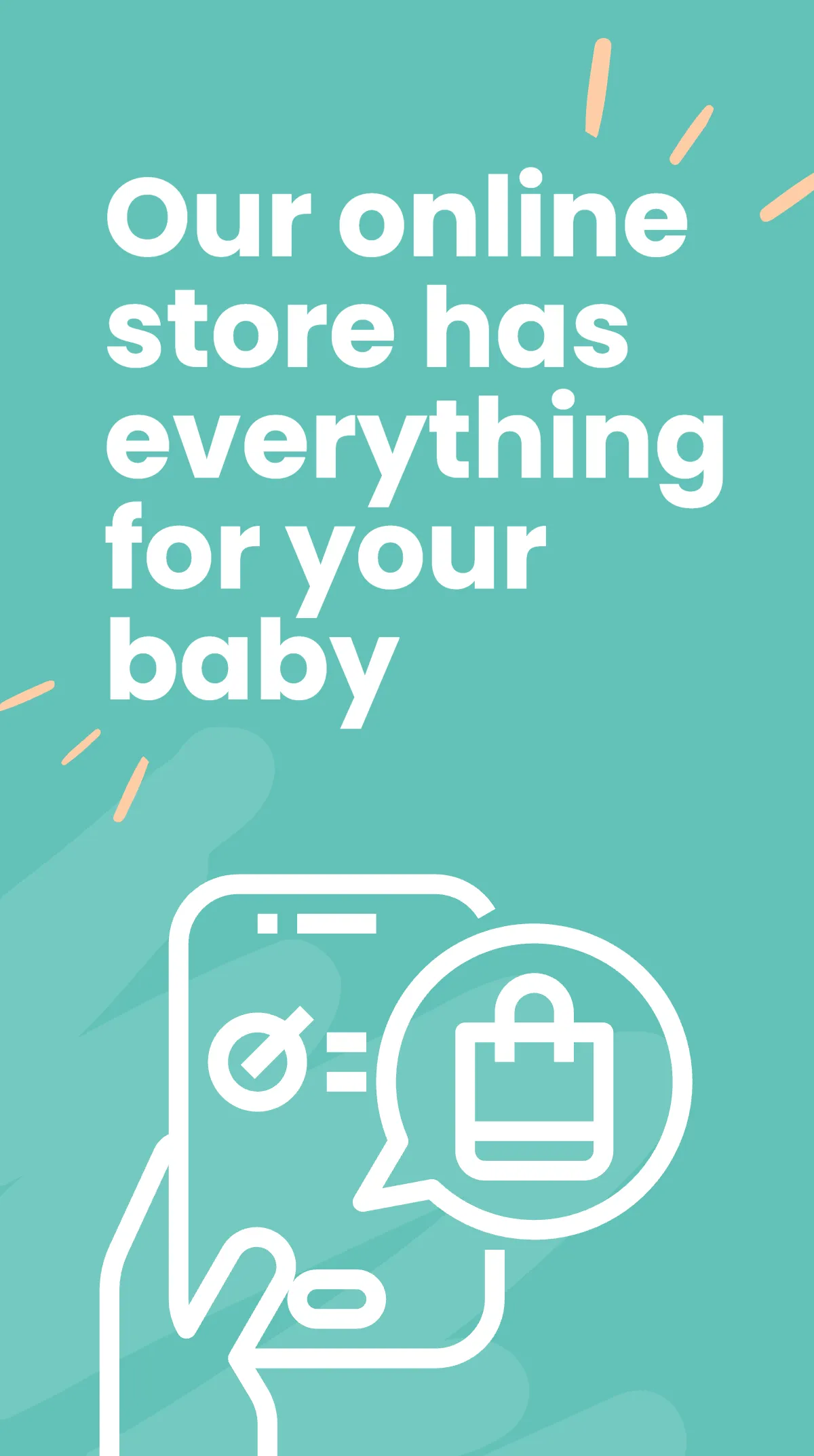 Free Online Baby Store Instagram Story Template to Edit Online