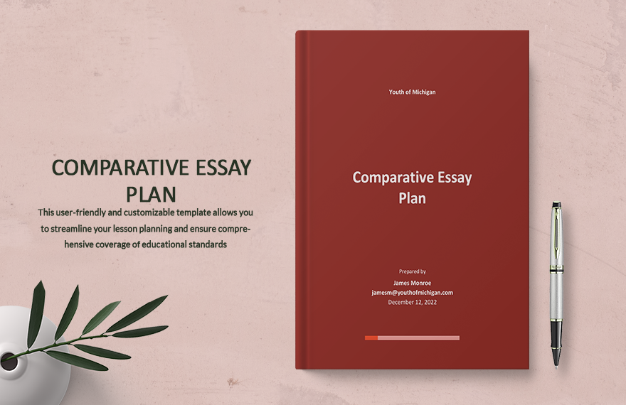 Comparative Essay Plan Template