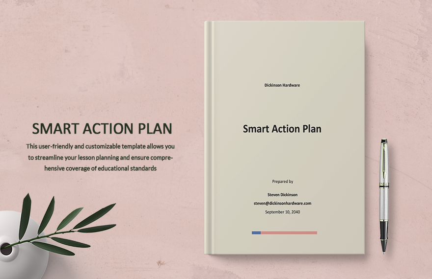Simple Smart Action Plan Template