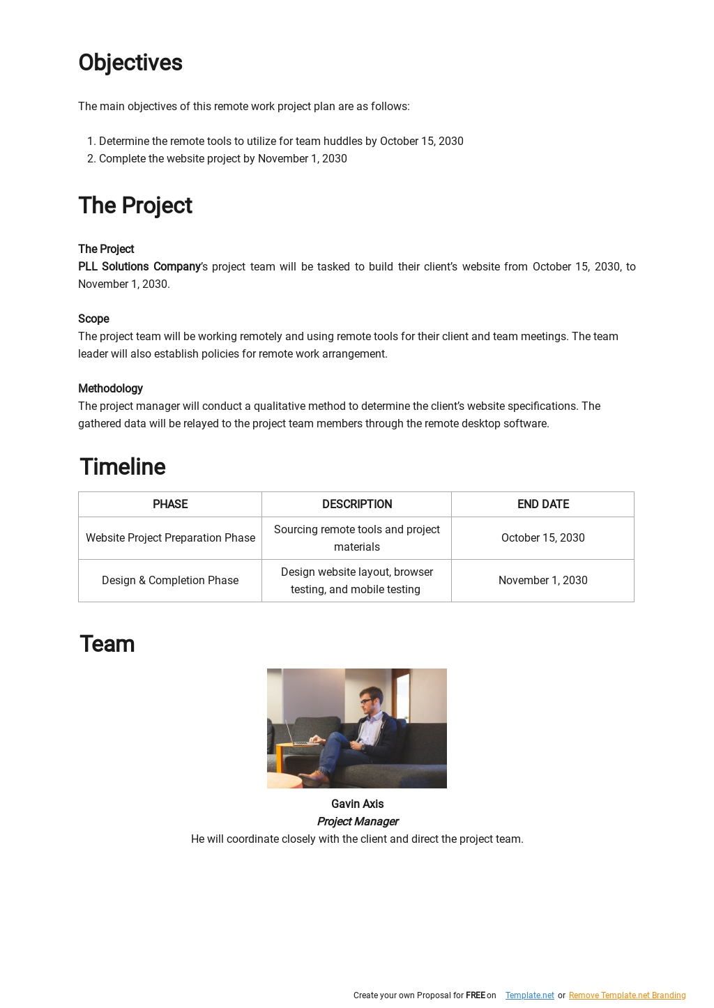 Remote Work Project Plan Template 1.jpe