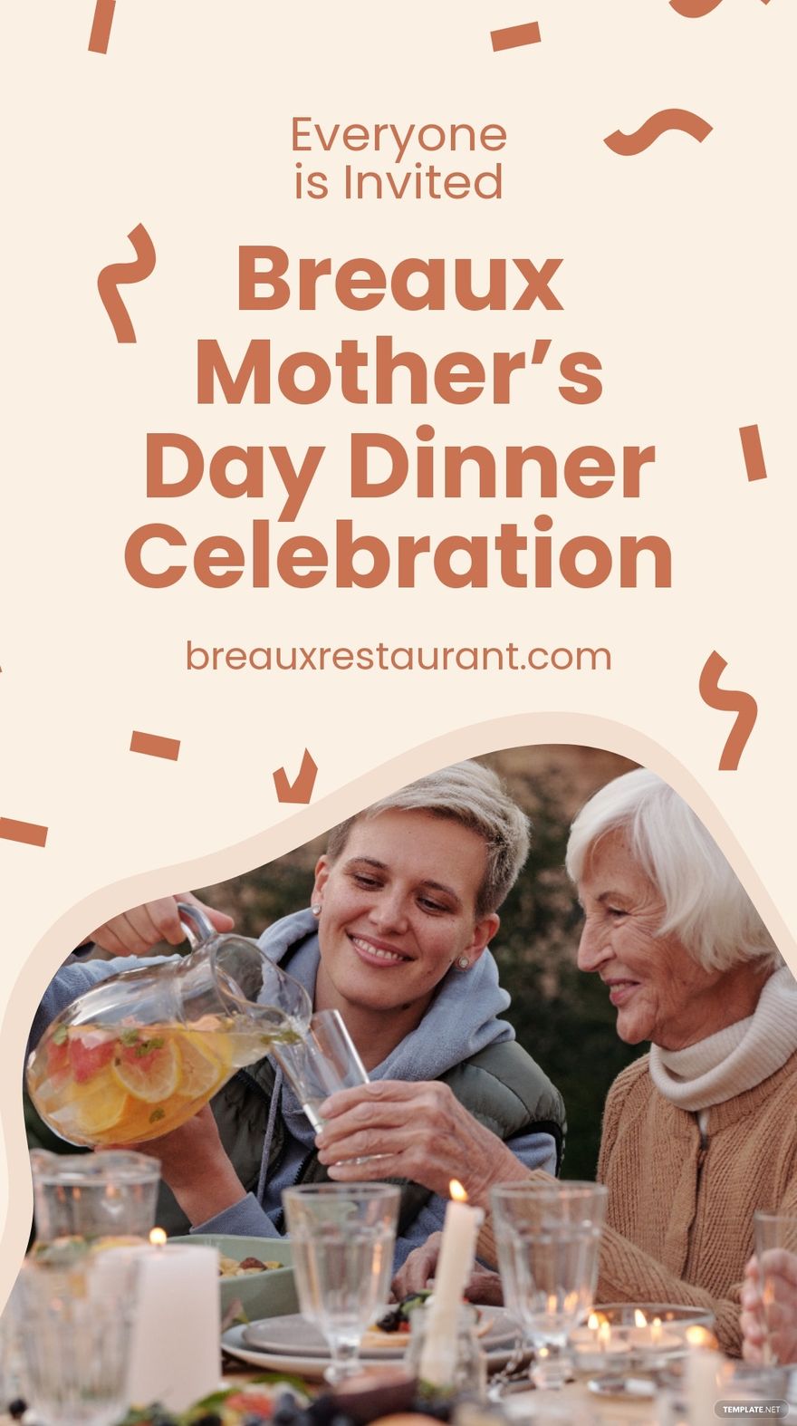 Mother's Day Celebration Whatsapp Post Template