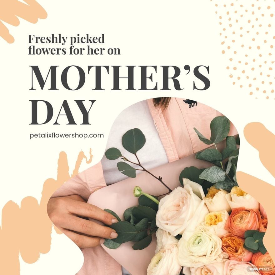 Floral Mother's Day Instagram Post Template