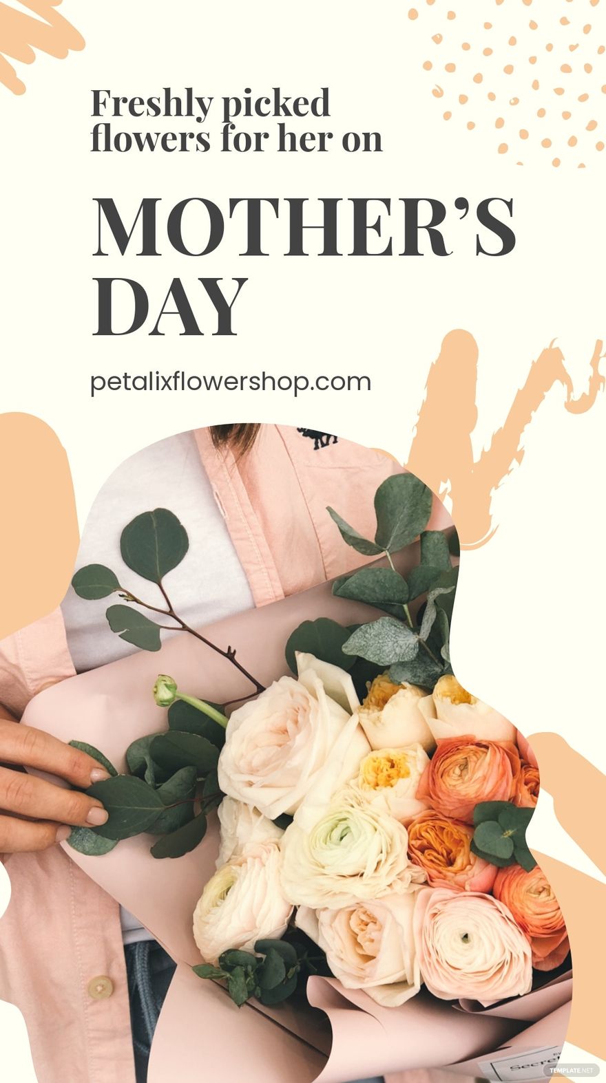 Floral Mother's Day Whatsapp Post Template