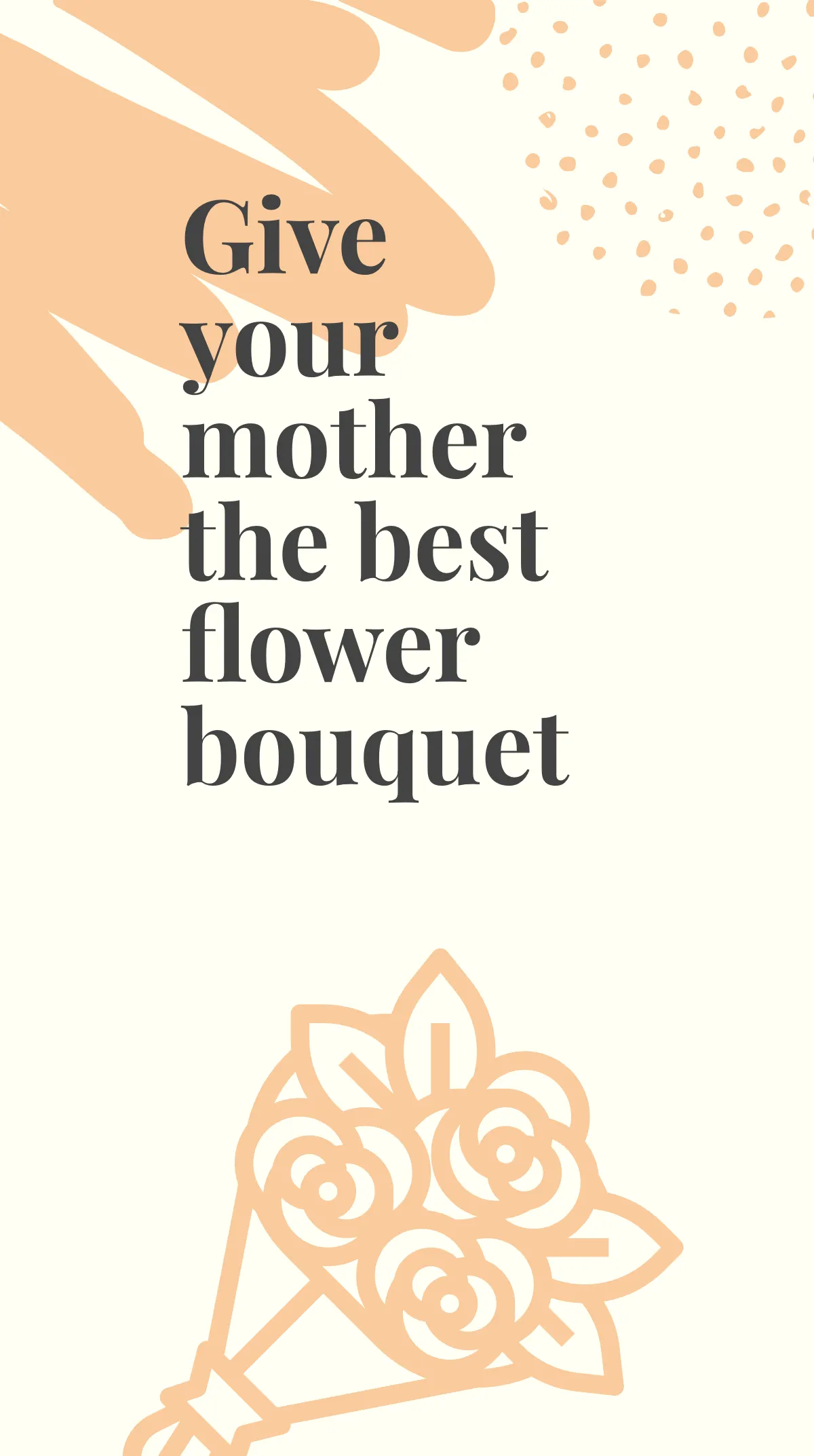 Free Floral Mother's Day Instagram Story Template to Edit Online