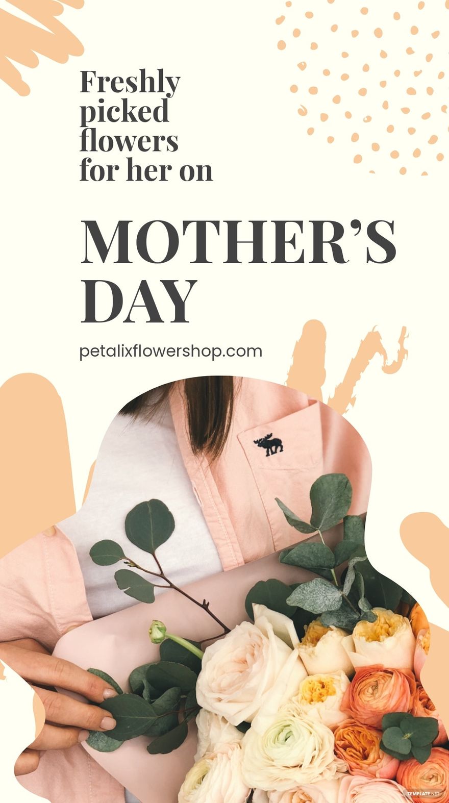 Free Floral Mother's Day Instagram Story Template