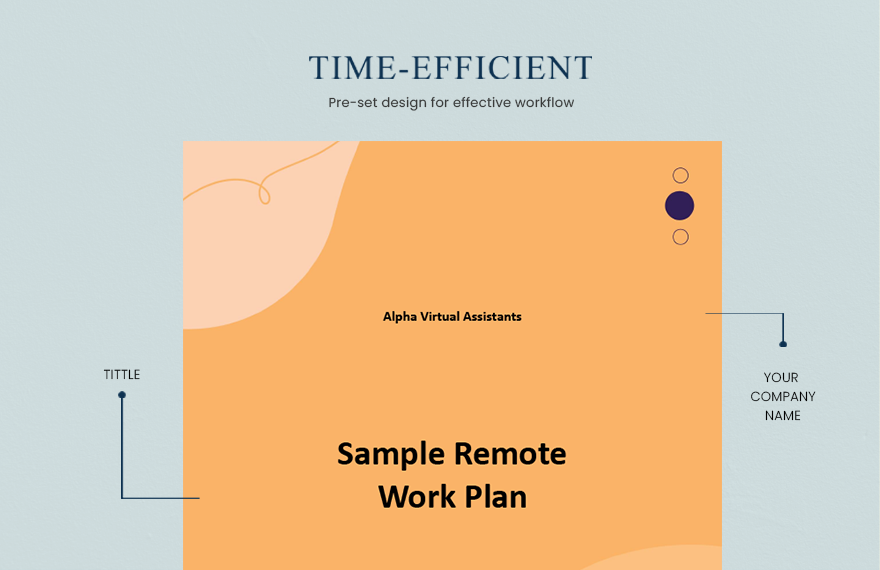 Sample Remote Work Plan Template