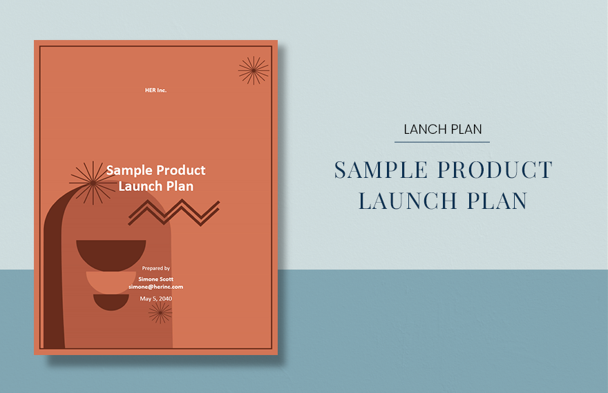 Sample Product Launch Plan Template