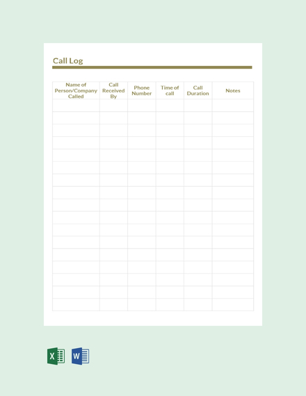 FREE Machine Maintenance Log Template: Download 239+ Sheets in Word ...