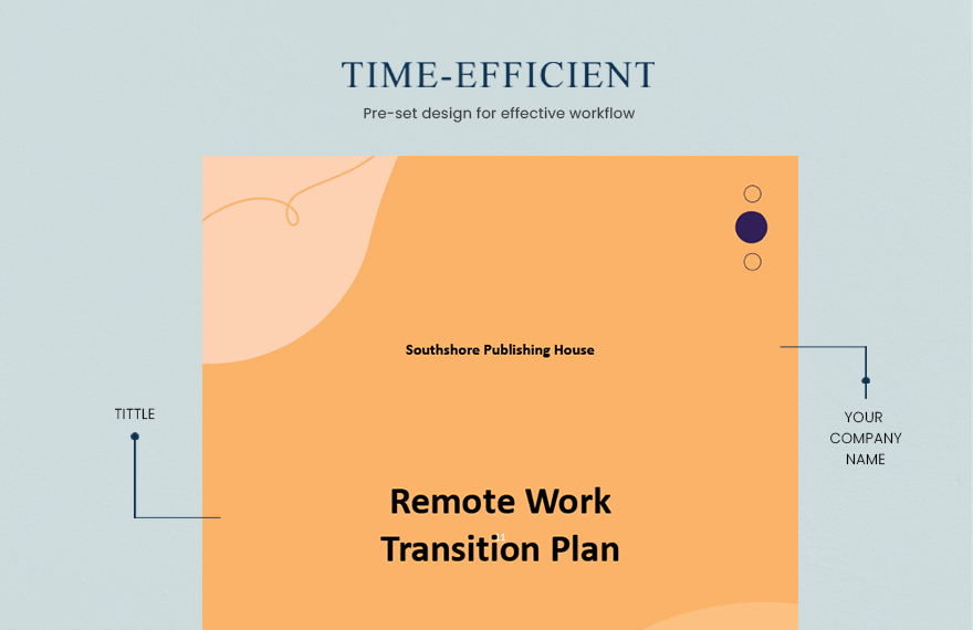 Remote Work Transition Plan Template