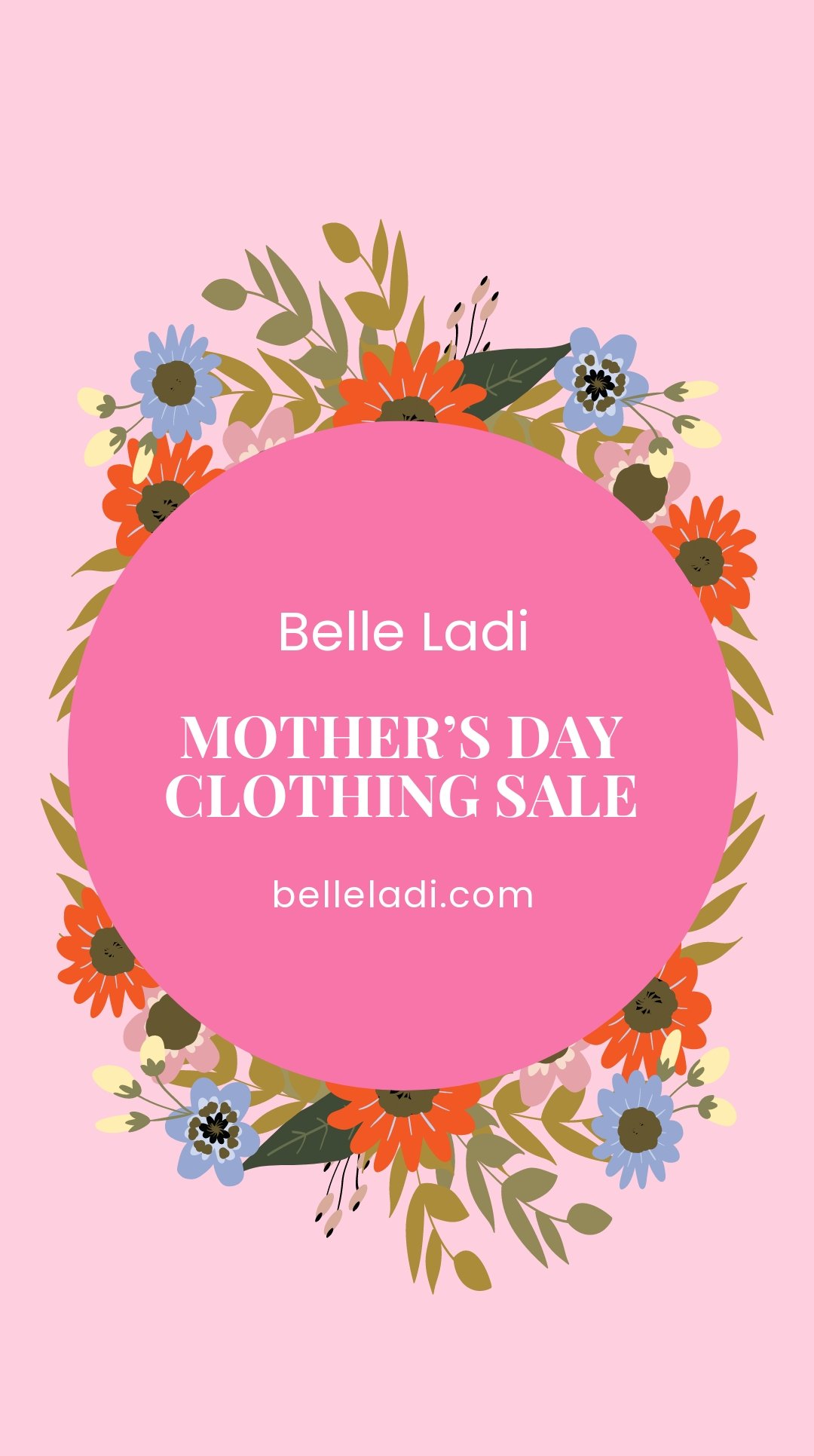 Mother's Day Sale Whatsapp Post Template