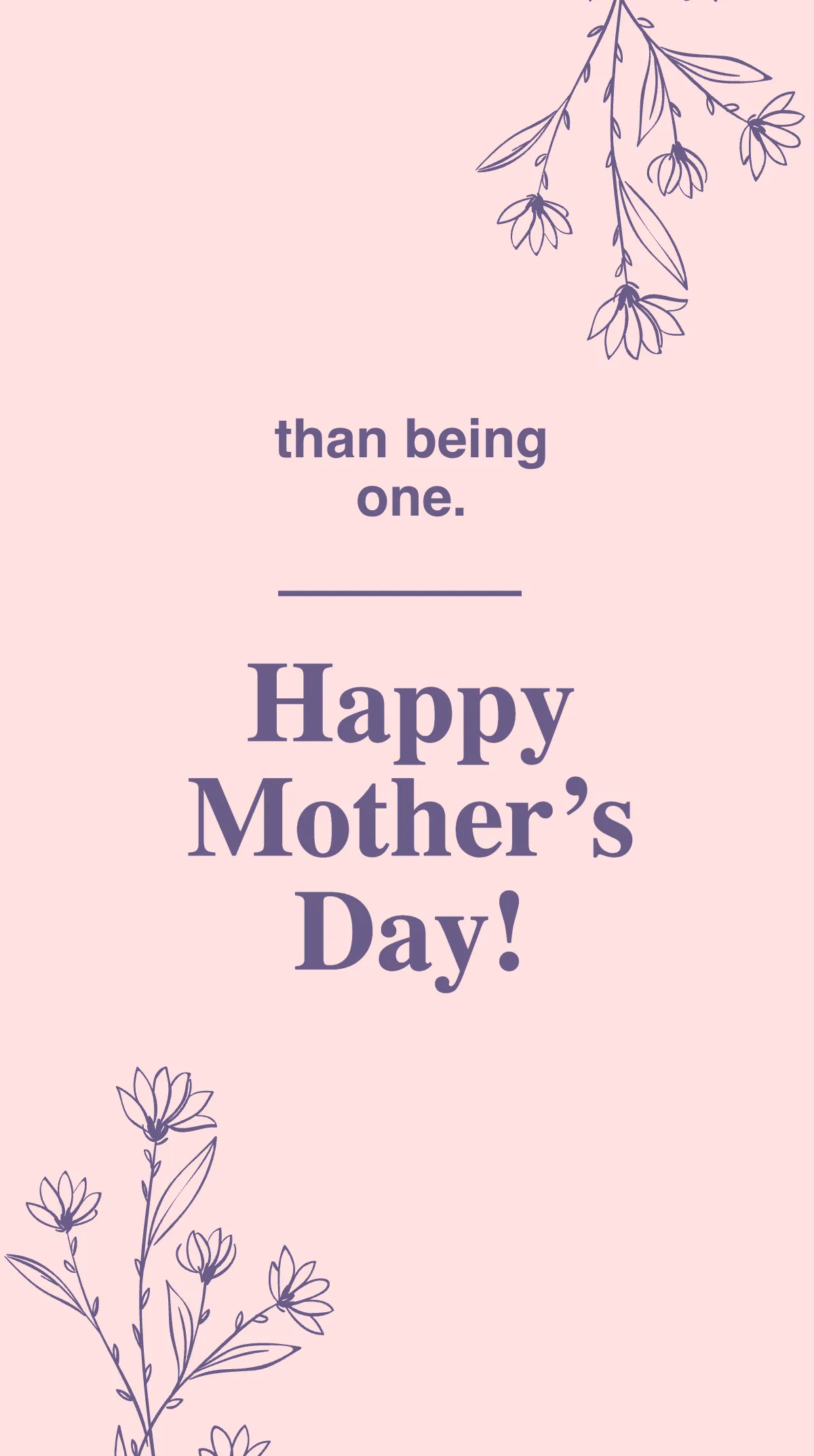Free Happy Mother's Day Instagram Story Template to Edit Online