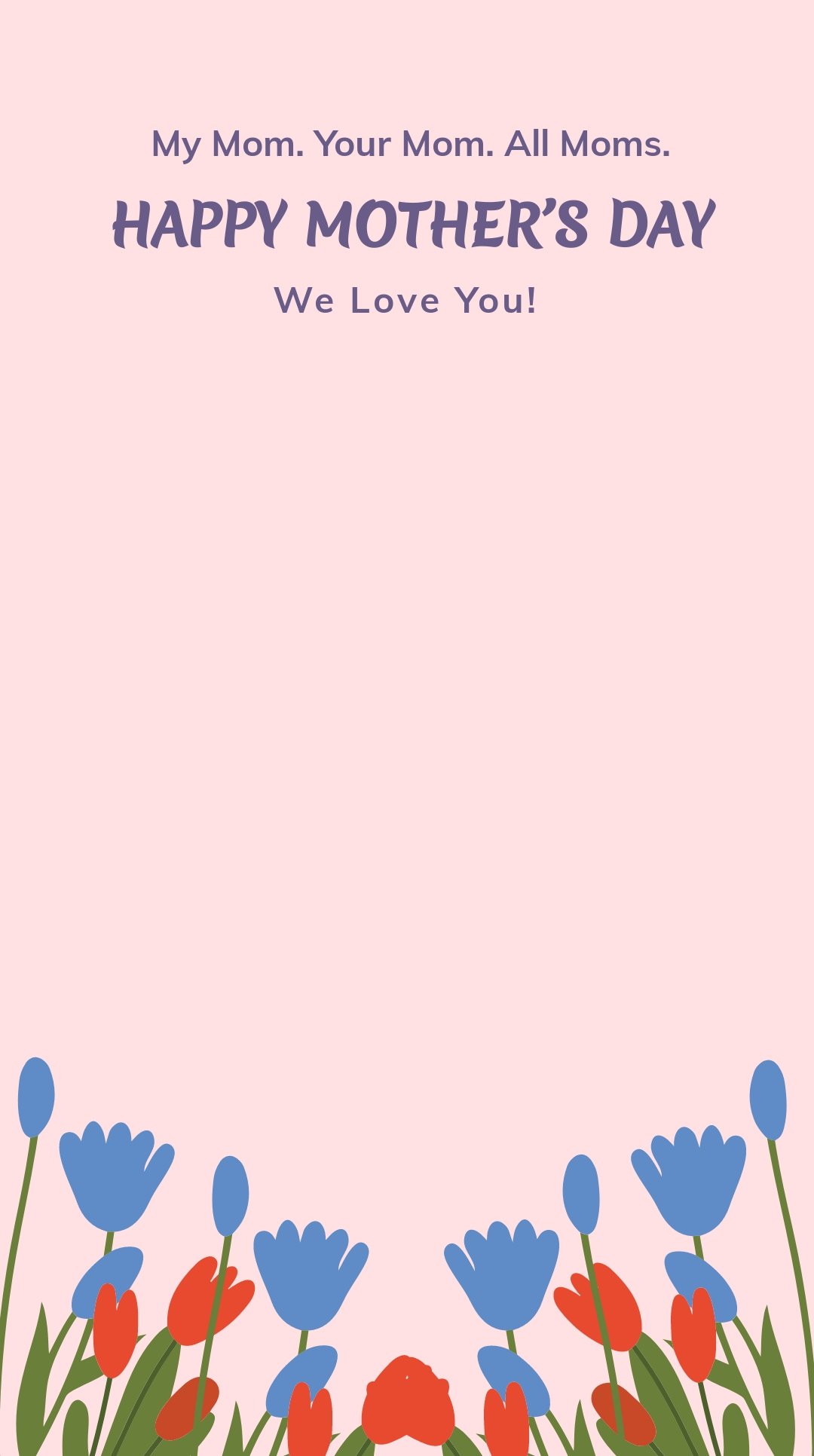 Happy Mother's Day Snapchat Geofilter Template