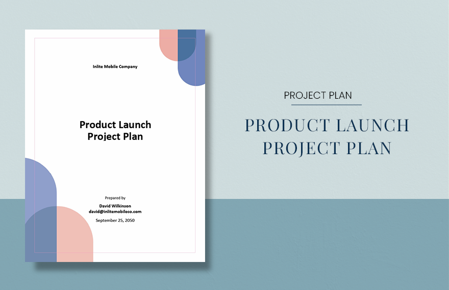 Product Launch Project Plan Template