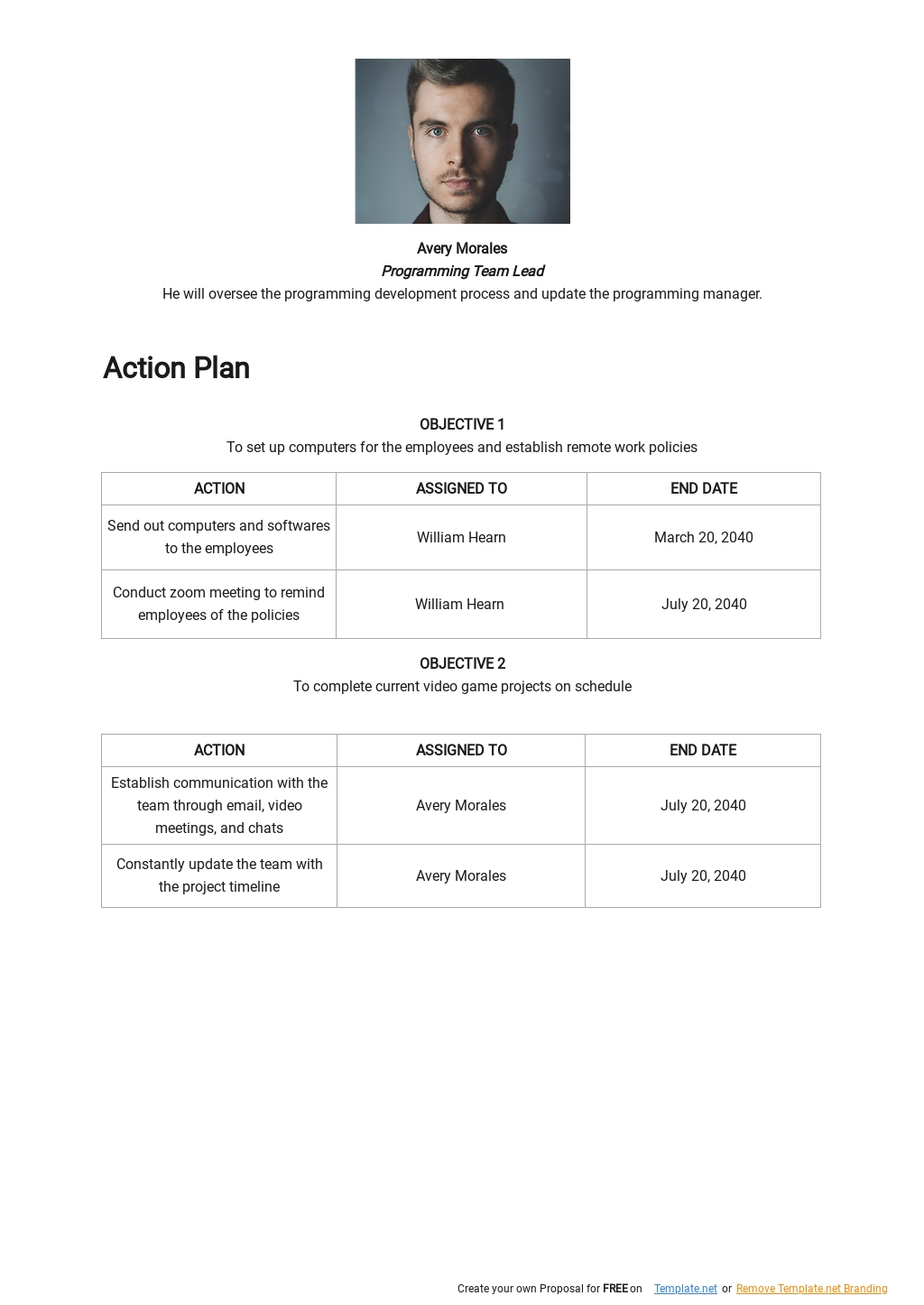 Simple Remote Work Plan Template 2.jpe