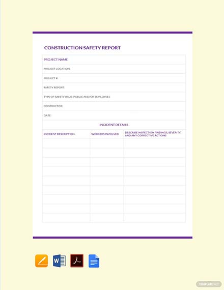 FREE Monthly Safety Activity Report Template: Download 307  Reports in