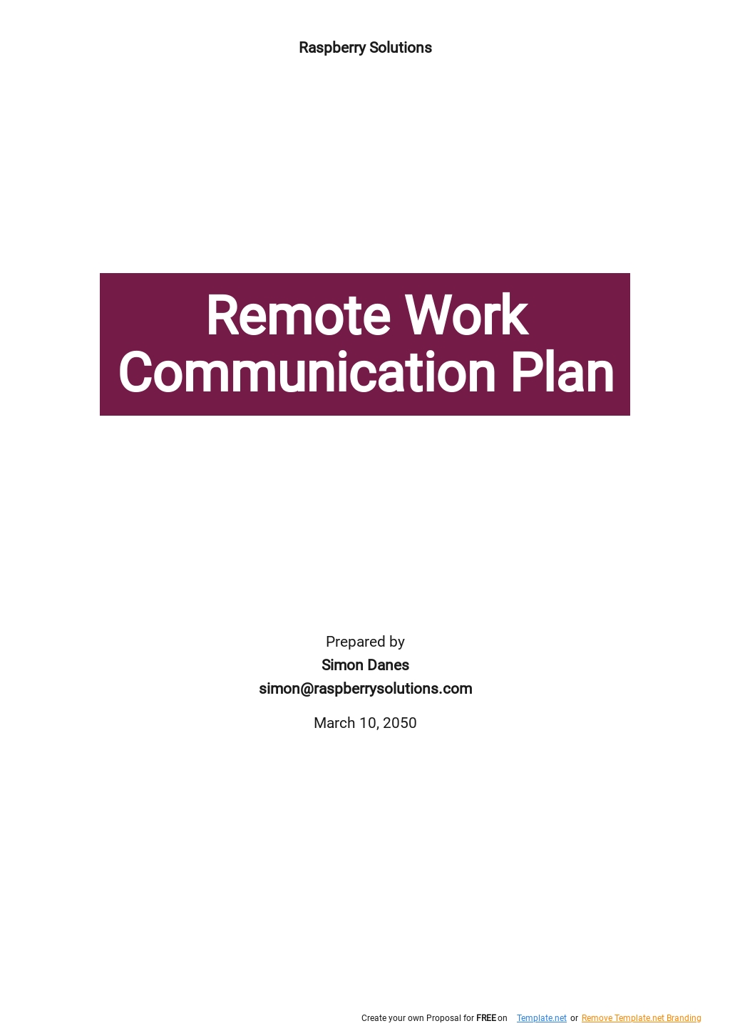 Remote Work Communication Plan Template.jpe