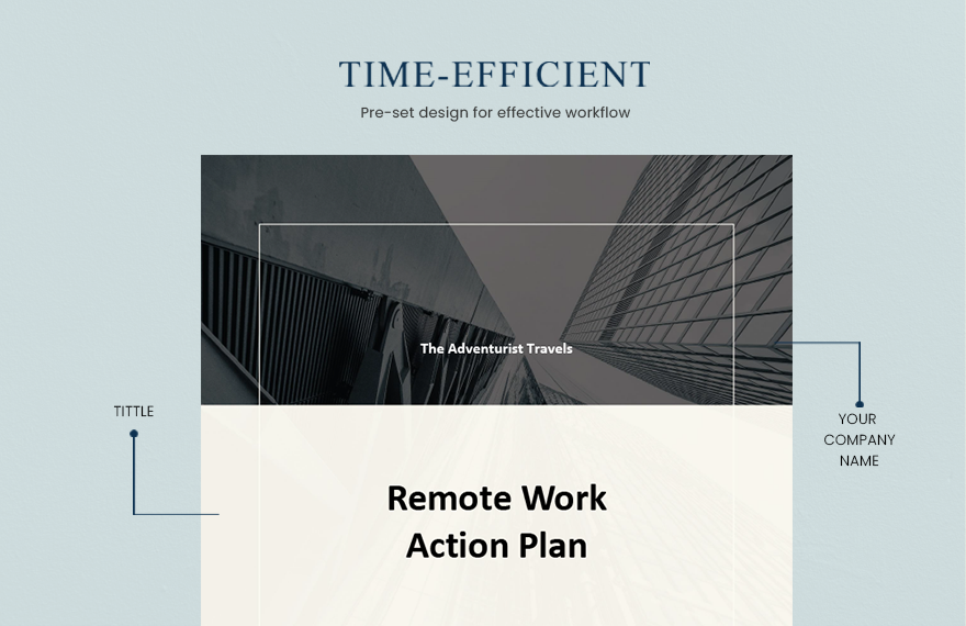 Remote Work Action Plan Template