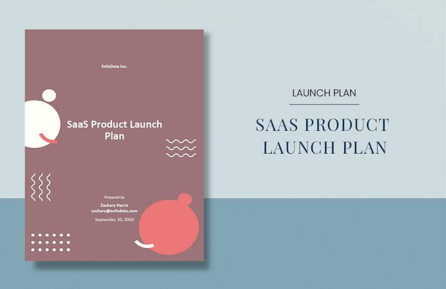 SaaS Product Launch Plan Template