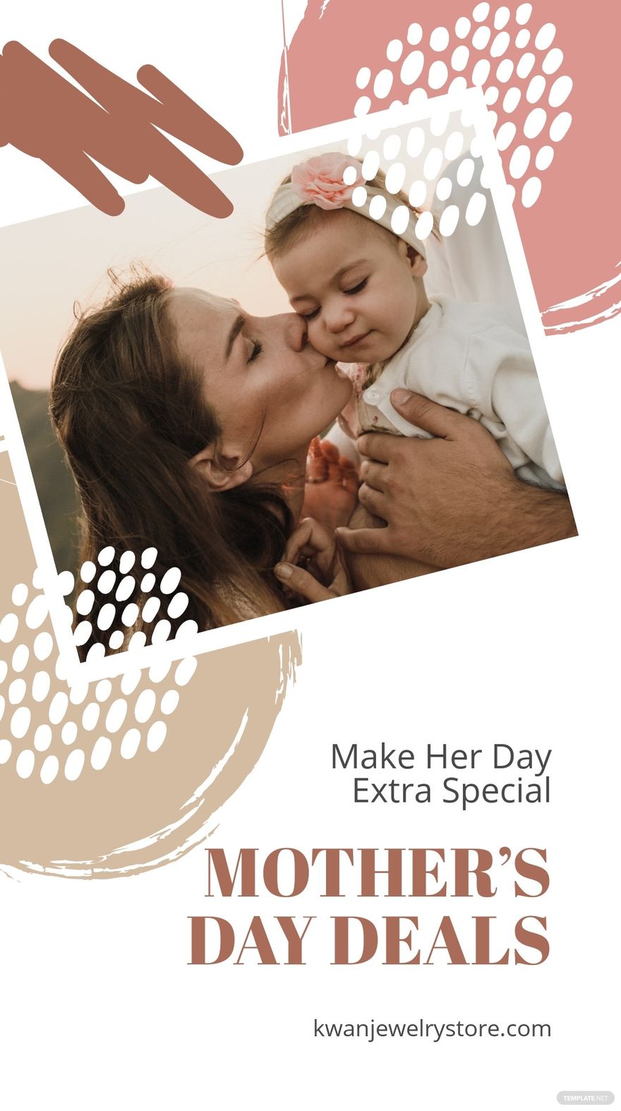 Mother's Day Deals Whatsapp Post Template