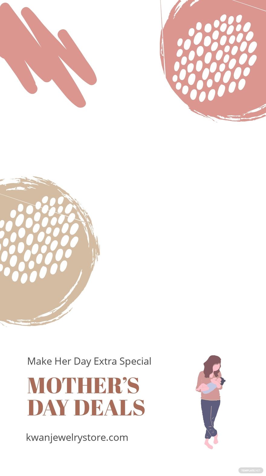 Mother's Day Deals Snapchat Geofilter Template