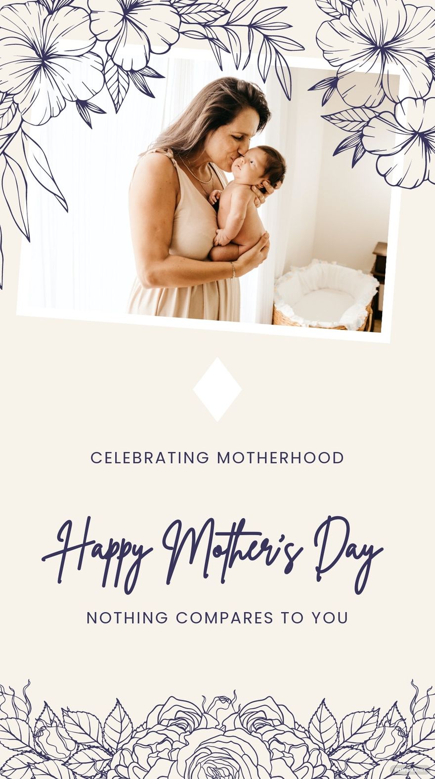 Free Modern Mother's Day Instagram Story Template