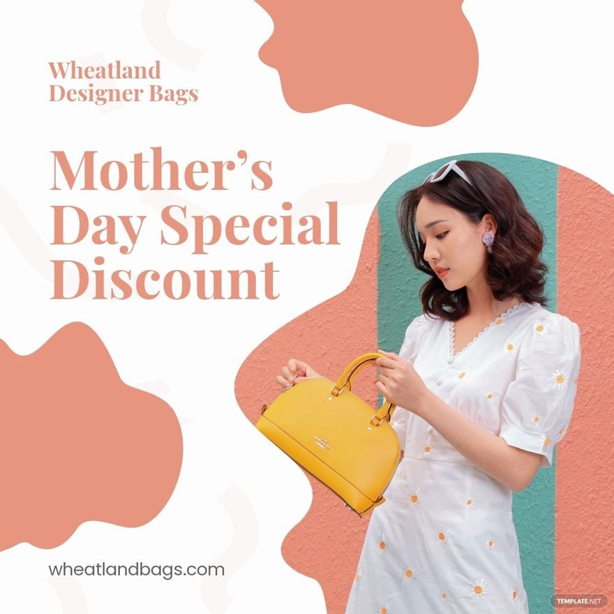 Mother's Day Discount Instagram Post Template