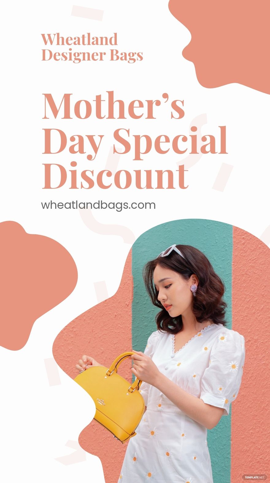 Mother's Day Discount Whatsapp Post Template